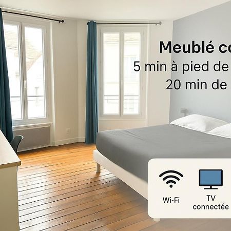 Appartement Maciet 4- Centre Ville Meaux-Gare-Disney Exteriér fotografie